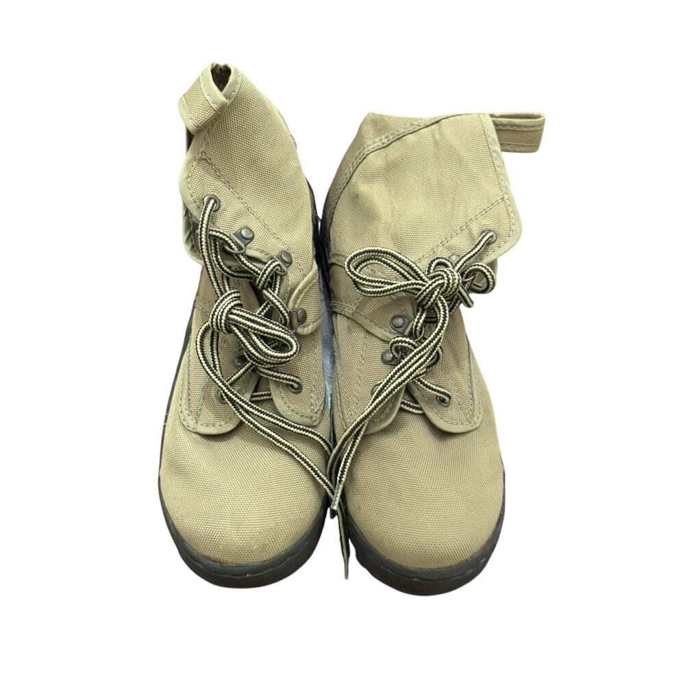 frog toggs Wade Wear Boots Men's Size 10 Tan Upper Black Outsole Lace Up